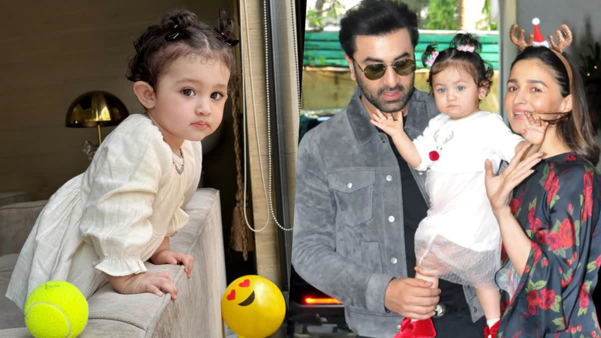 Pakistani singer Atif Aslam shares his daughter Haleema's pictures on her first birthday on social media. Netizens couldn't help but notice her strong resemblance to Ranbir Kapoor and Alia Bhatt's daughter, Raha.