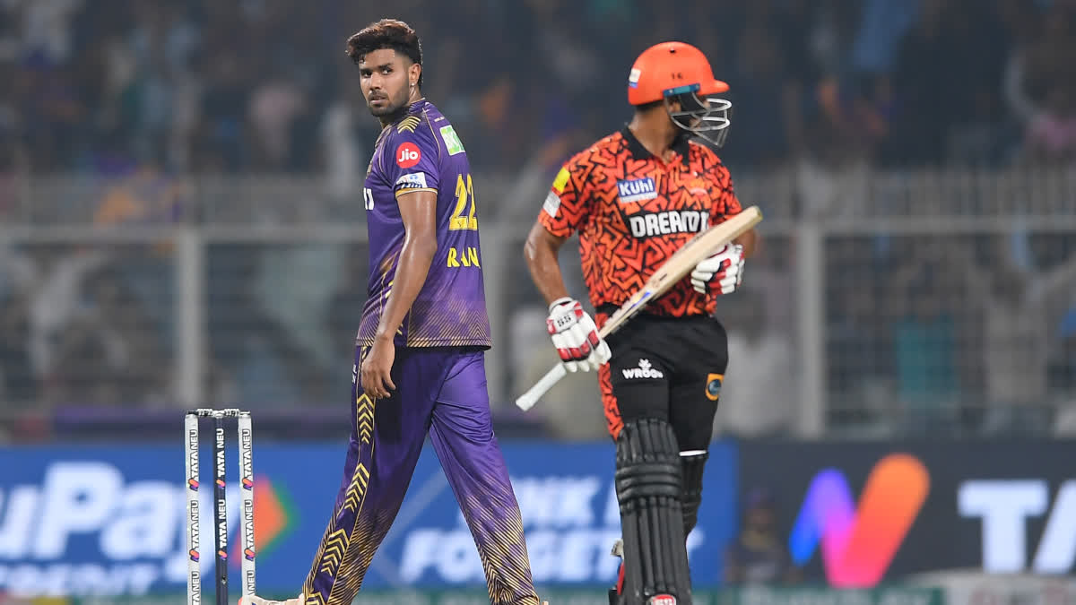 IPL 2024 HARSHIT RANA  HARSHIT RANA FINE  CODE OF CONDUCT BREACH IPL  KKR VS SRH