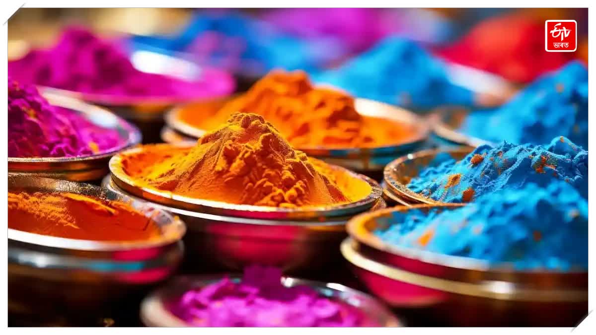 What kind of problems can be caused by Holi colors