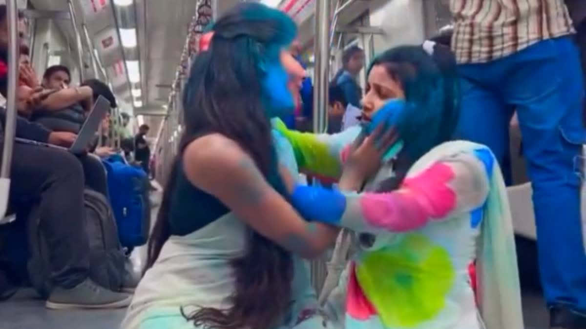 DMRC Suspects Deepfake Technology Used in Viral Video of Intimate Holi Celebration