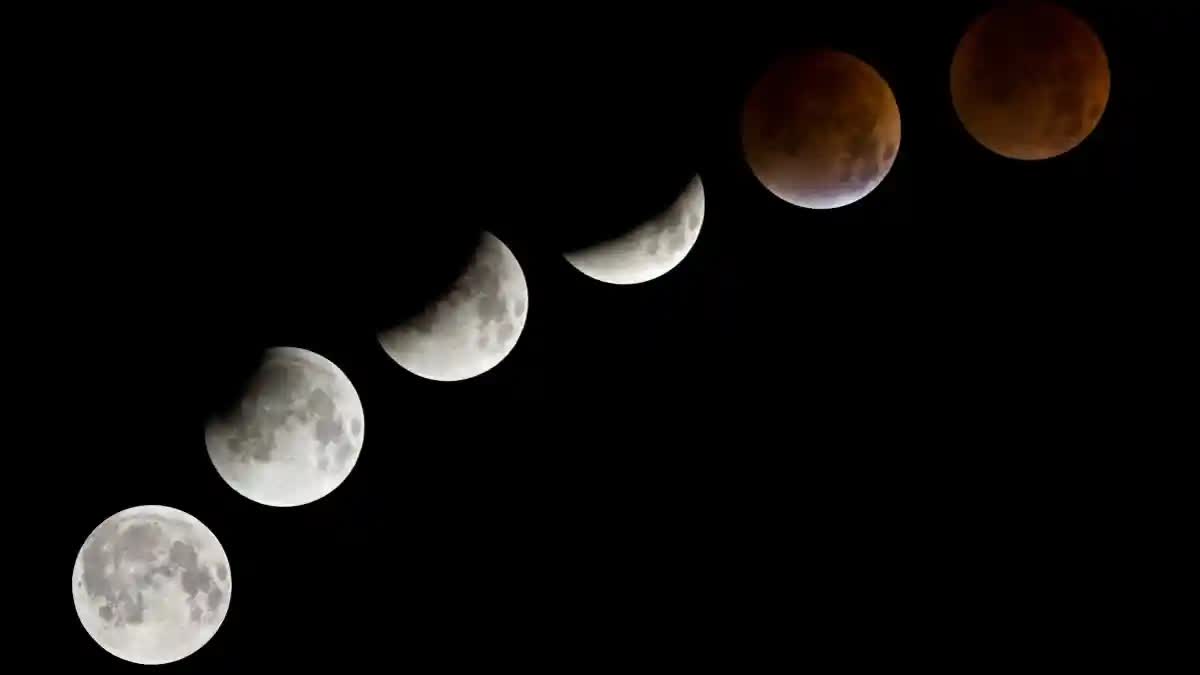 LUNAR ECLIPSE ON HOLI