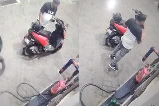ATTEMPTED SUICIDE IN PETROL PUMP  ATTEMPTED SUICIDE BY POURING PETROL  ATTEMPTED SUICIDE THRISSUR  IRINGALAKUDA SUICIDE ATTEMPTED