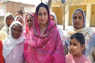 Harsimrat Kaur Badal lashed out at Congress and AAP and said 'Both parties are two sides of the same coin'.