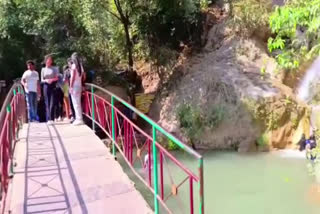 Tourists Entry Ban in Neer Waterfall Rishikesh