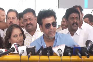 Shivarajkumar election campaign with wife Geetha