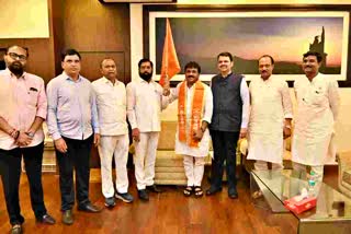 MLA Raju Parve joined Shiv Sena