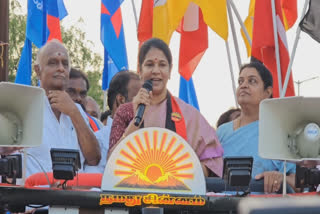 Kanimozhi Election Campaign
