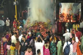 Holi festival is celebrated in traditional way in Nashik watch video