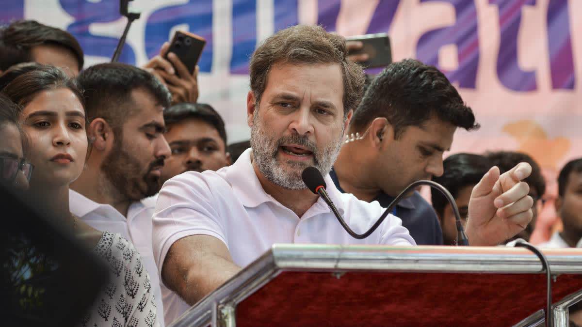 RSS Taking Control Of Education System Will Destroy India: Rahul Gandhi At Students' Protest