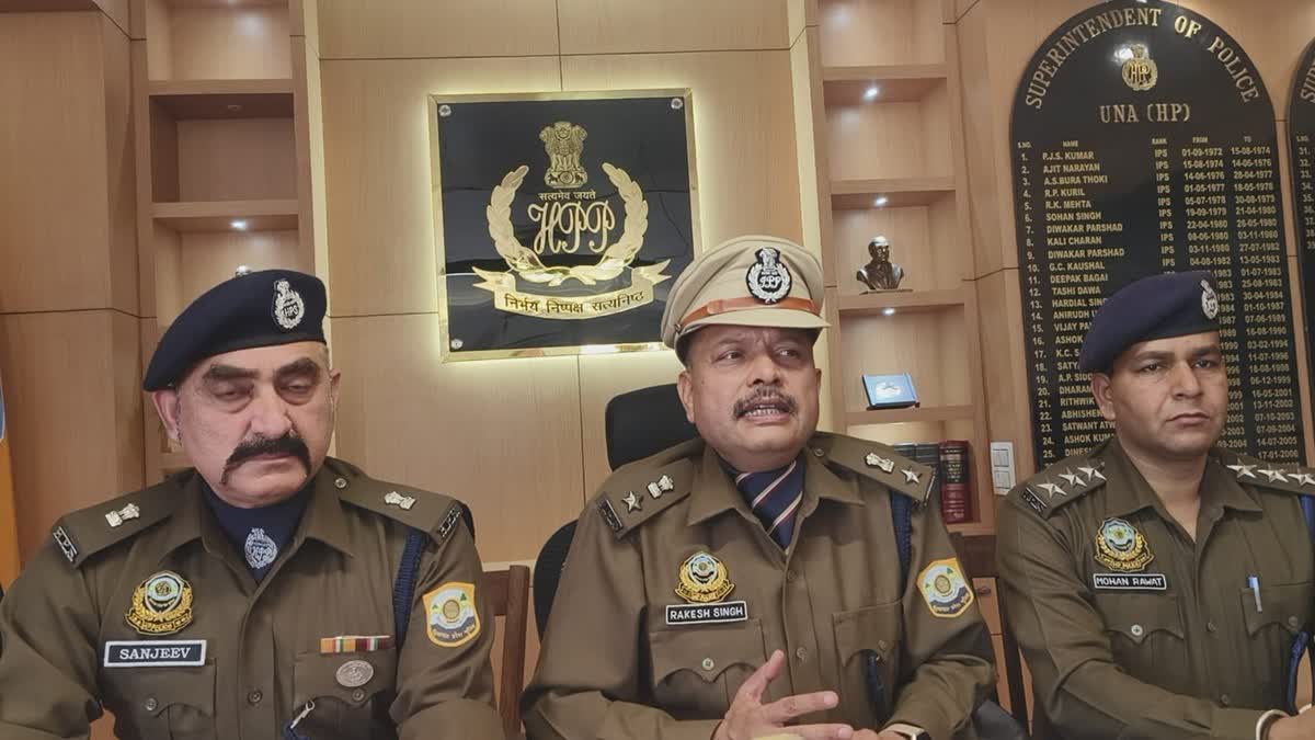 ऊना पुलिस ने नशे के खिलाफ की छापेमारी