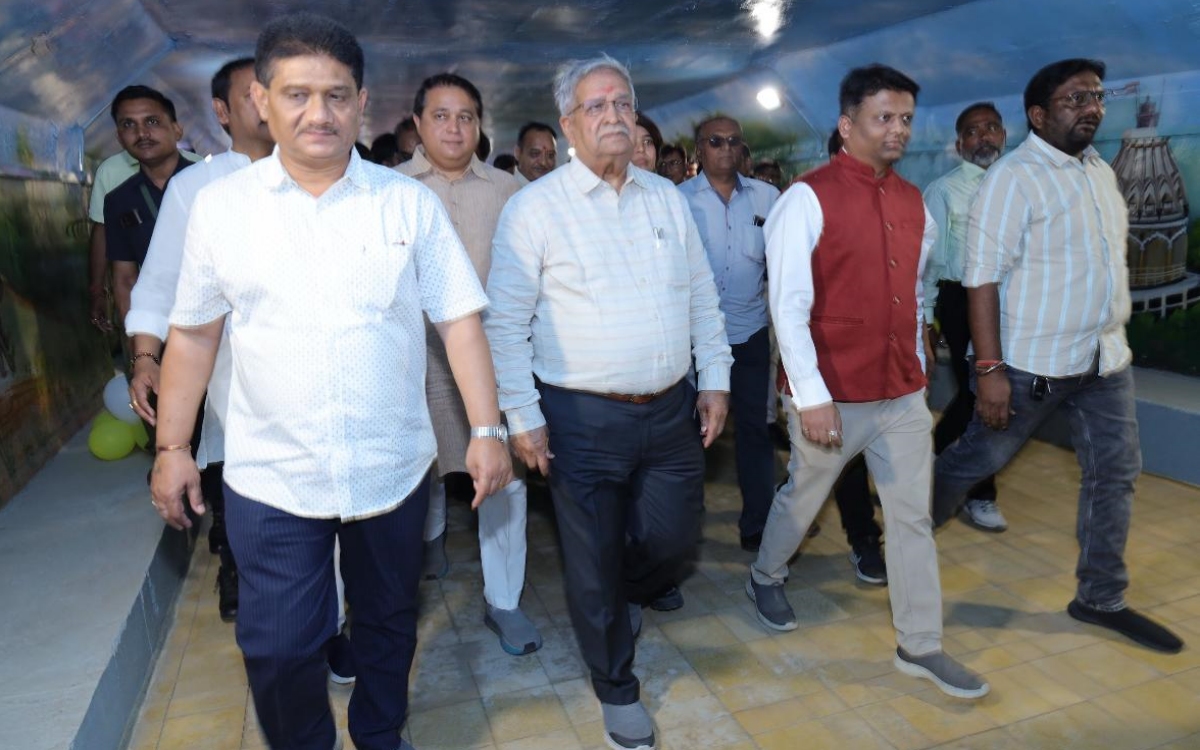 વાપીનો નવનિર્મિત પેડેસ્ટ્રીયલ બ્રીજ