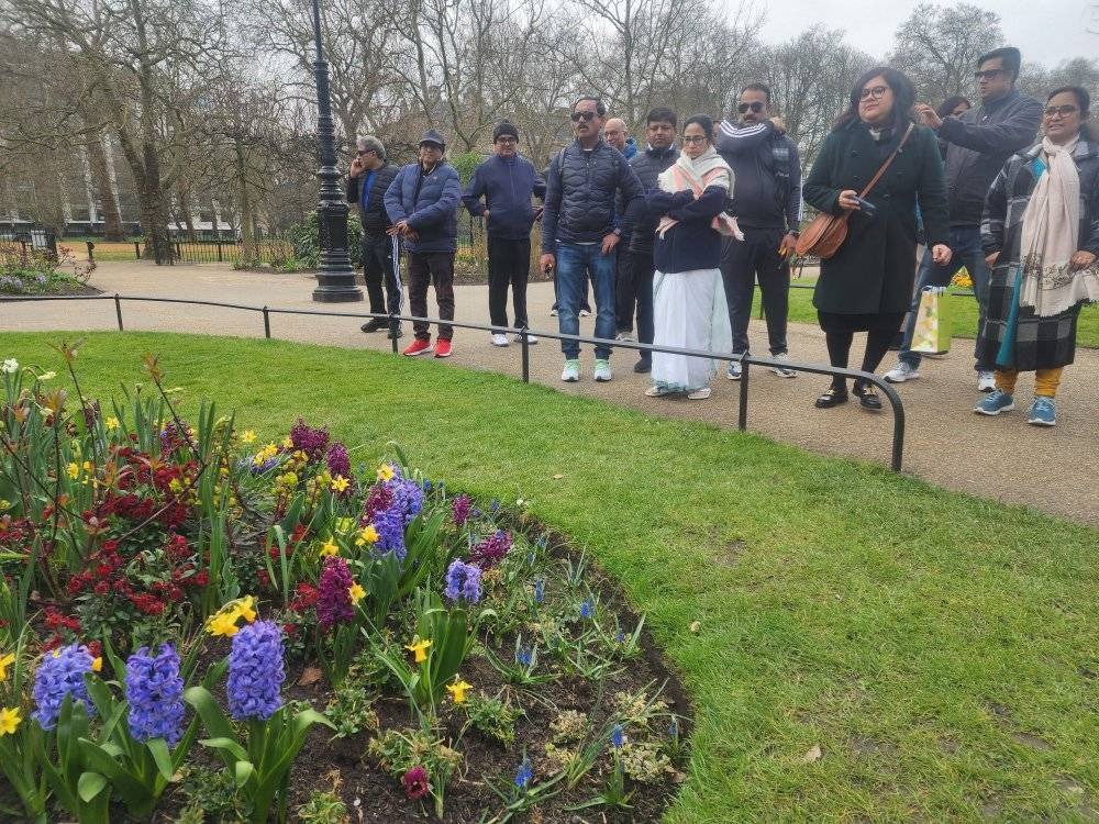 Mamata Banerjee in London