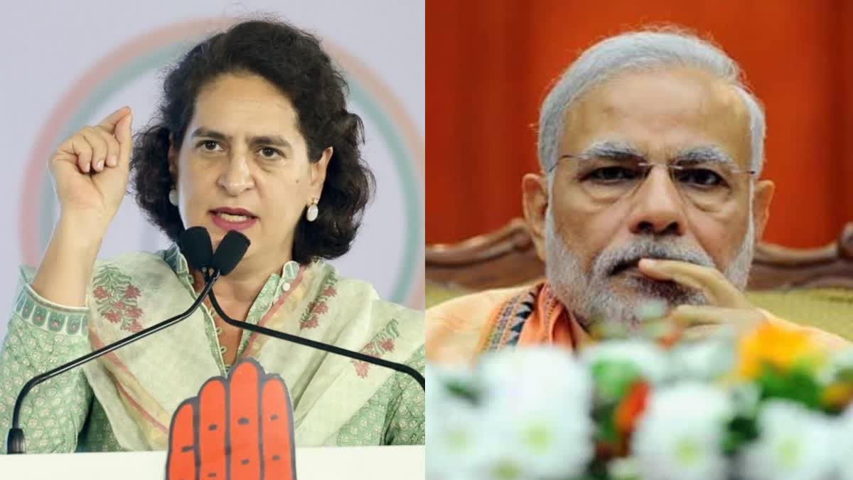 Priyanka Gandhi slams PM Modi