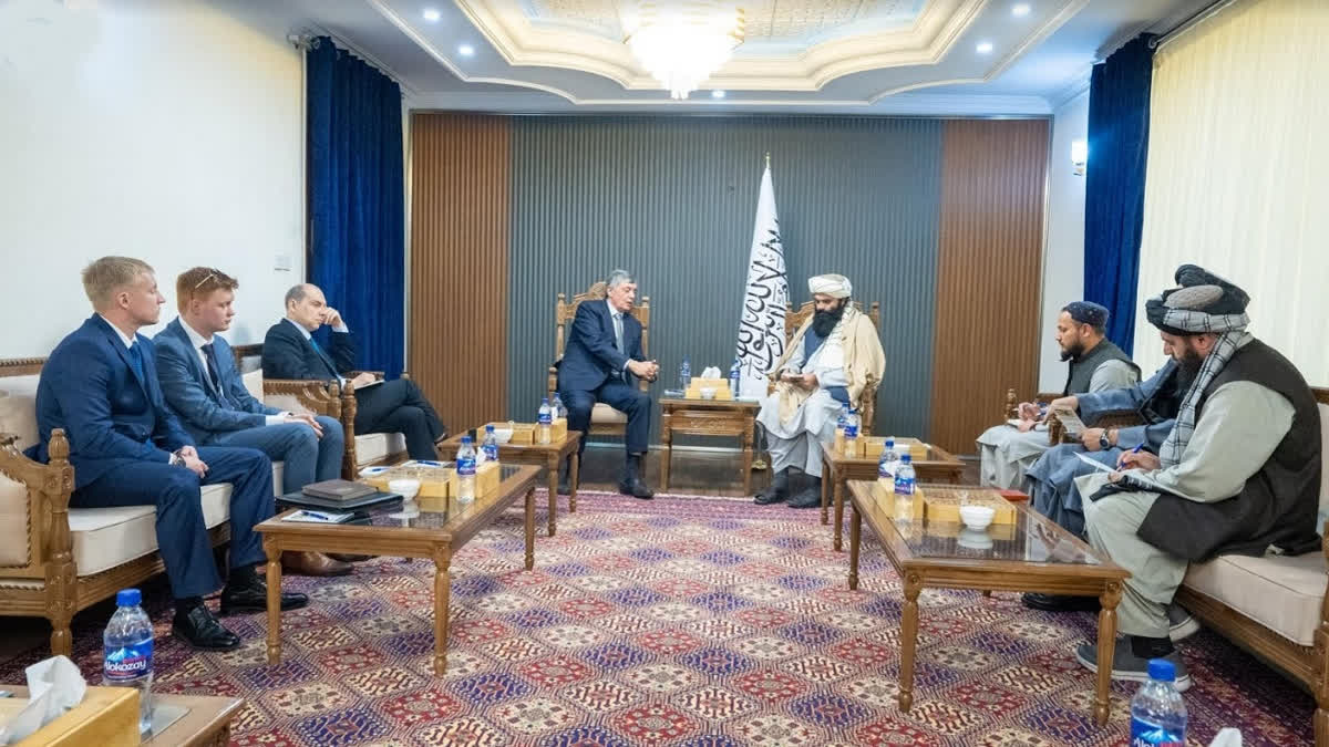 Russian President's key aide visits Kabul, holds talks with Taliban leadership