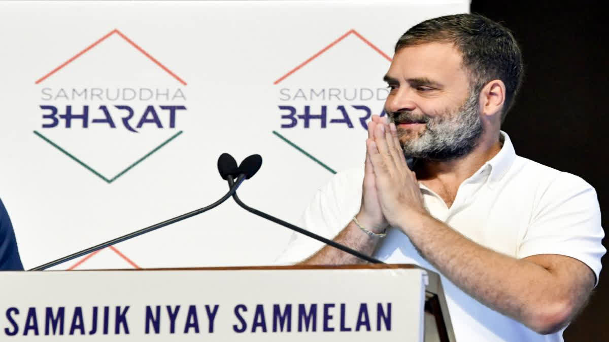 Congress leader Rahul Gandhi on Wednesday claimed that his party's Mahalaxmi scheme and the right to apprenticeship will create crores of "lakhpatis" in India, aiming to uplift poor women and youth. He also claimed that no force can change the Constitution of India.
