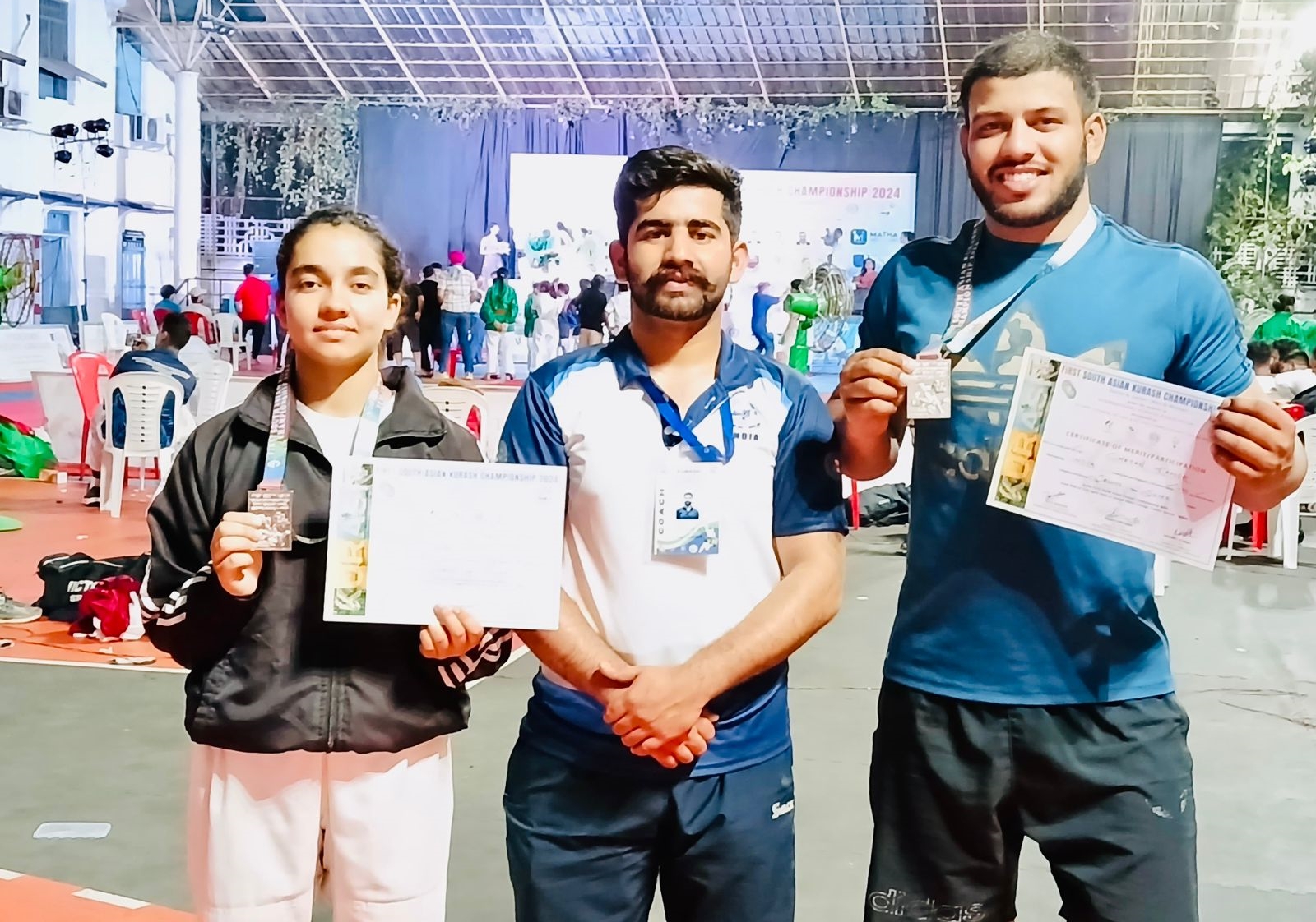 Himachal 2 players won silver medal in South Asian Kurash Championship