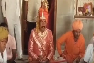 Surendra Singh becomes groom again after one and a half year of Bhungra fire incident in jodhpur