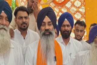 Shiromani Akali Dal candidate Rajwinder Singh campaigned in Farikot