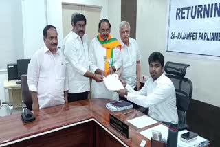 Nallari_Kiran_Kumar _Reddy_Nomination_in_Rajampet_Lok_Sabha_Constituency