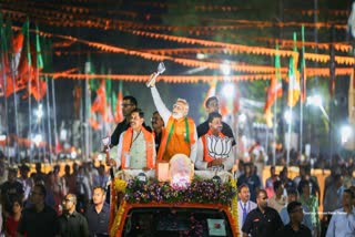 MODI MEGA ROAD SHOW IN BHOPAL