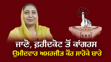 Congress Candidate Amarjit Kaur Sahoke