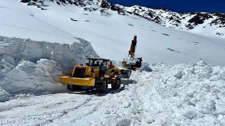 Manali-Leh Road Restored by BRO