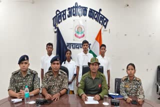 SURRENDER OF REWARDED NAXALITES