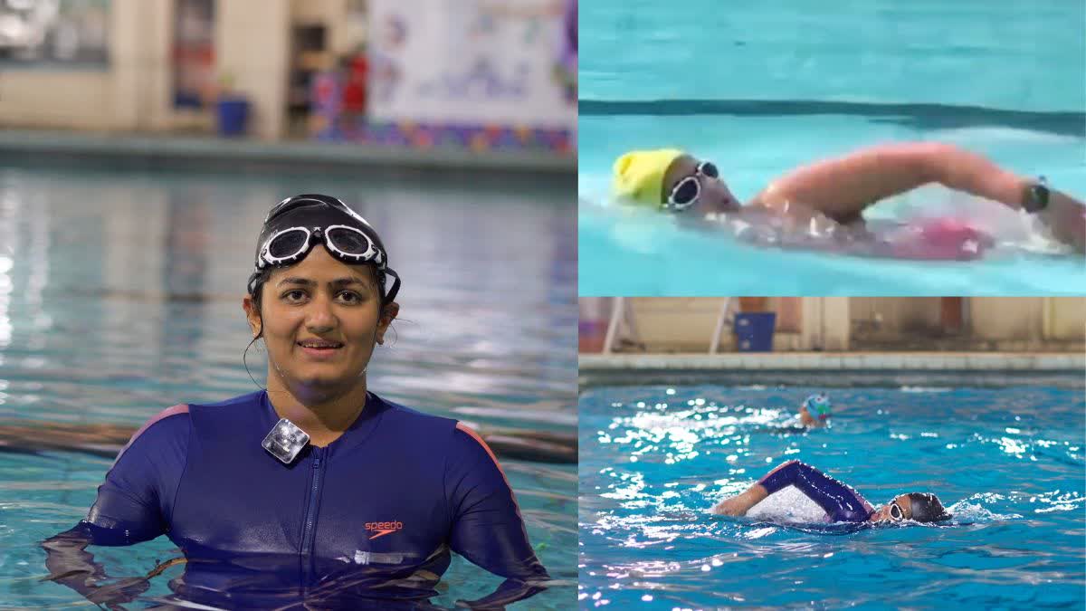 Swimmer Tanvi Chavan Deore