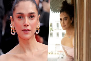 Actors Preity Zinta and Aditi Rao Hydari at Cannes 2024