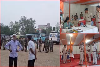Administration made special security arrangements at Naxal affected booths regarding voting in Dhanbad
