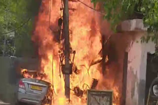 Transformer Fire in Rewari