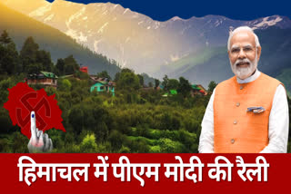 PM MODI ELECTION CAMPAIGN IN NAHAN