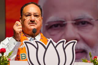 BJP president J P Nadda appealed to the people to vote in favour of the BJP and claimed that if Narendra Modi becomes the prime minister for the third time, India will become the third largest economy.