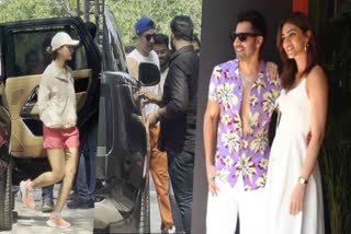 Slug  Watch: Varun Dhawan-Kriti Sanon Serve Summer Fashion Goals; Ranbir Kapoor and Alia Bhatt Spotted at Their Under-construction Home