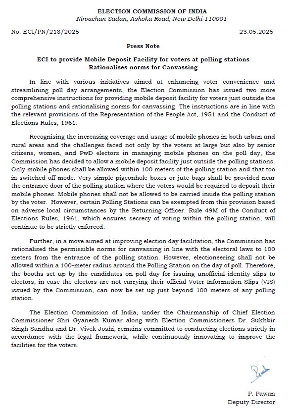 ELECTION cOMMISSION OF iNDIA