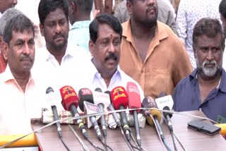 தமிழ்நாடு பாஜக தலைவர் நயினார் நாகேந்திரன் செய்தியாளர் சந்திப்பு