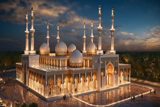 Taj Mahal Inspired Grand Mosque