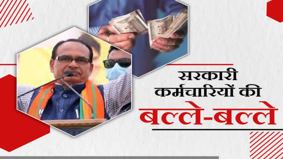 4 percent dearness allowance increased in MP