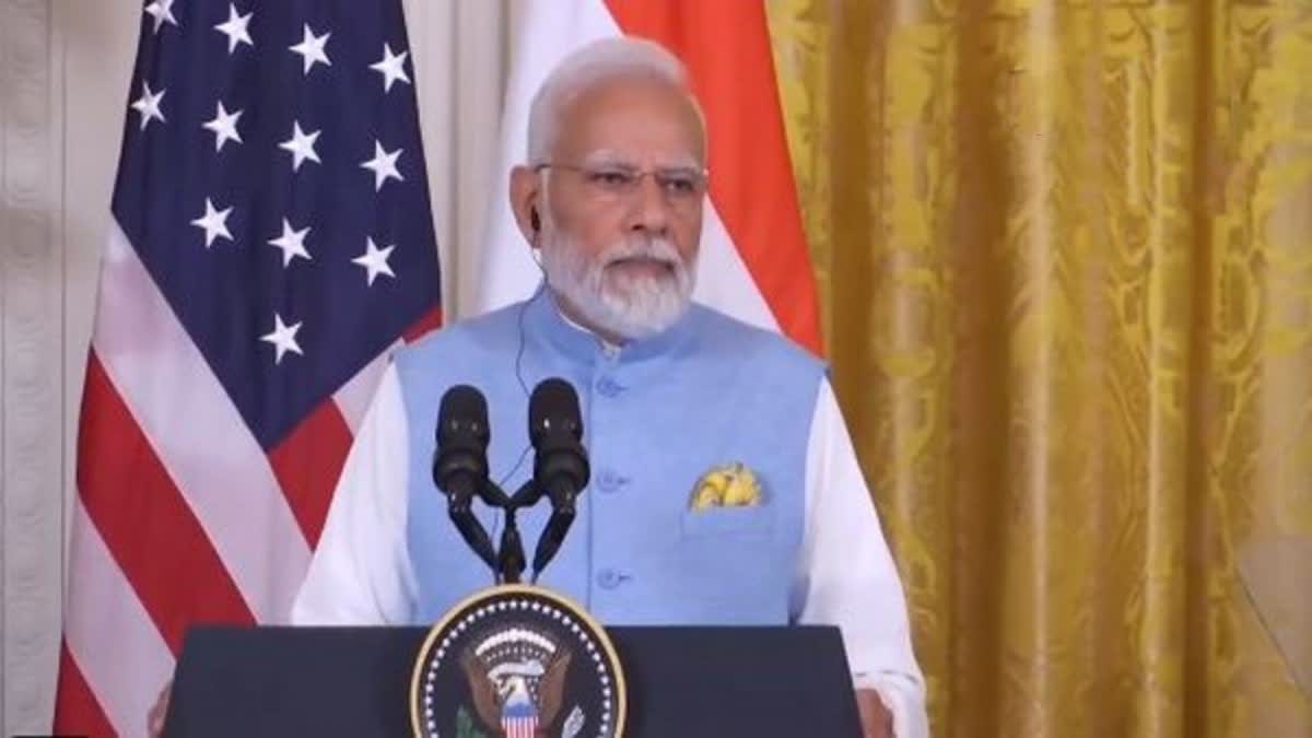 PM Modi address in Ronald Reagan Building