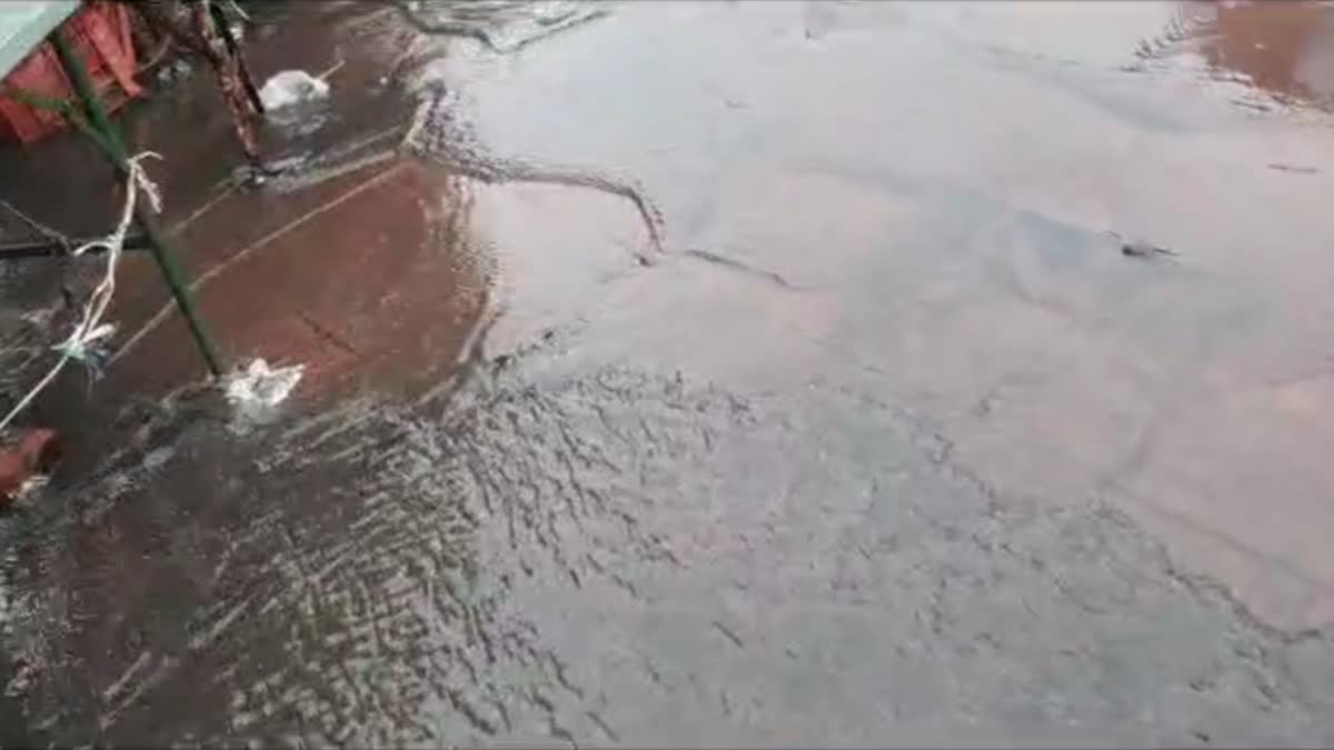 ujjain shipra river dirty drain water mix
