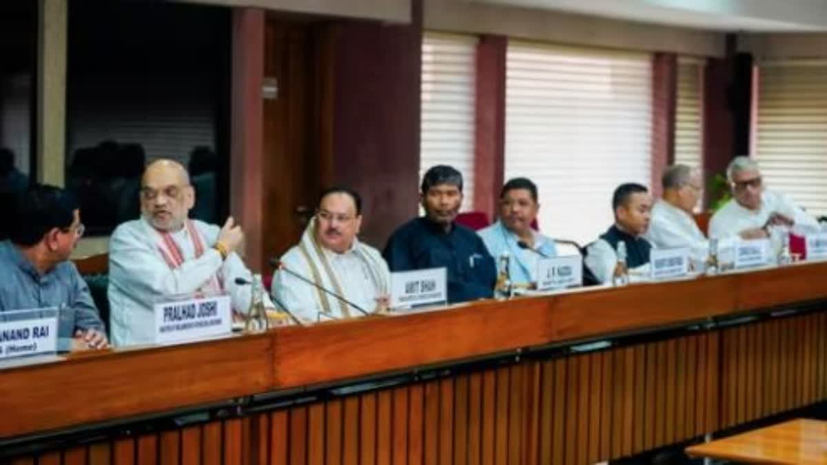 all-party meeting for Manipur: ‘ଭରସା ରଖ, ମୁଁ ଶାନ୍ତି ଫେରାଇବି’