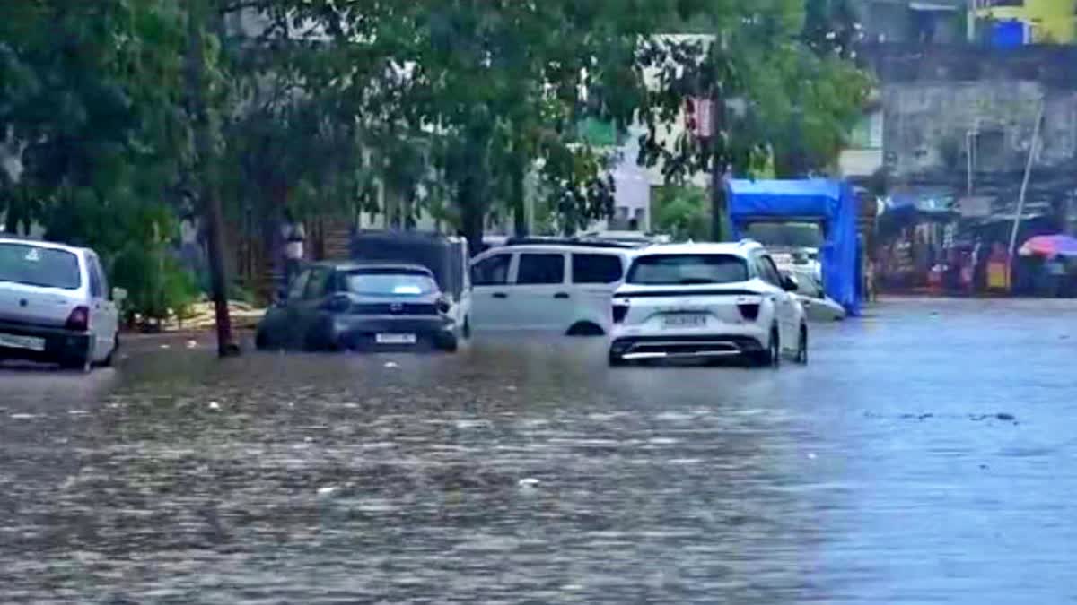 water logging situation in bhubaneswar