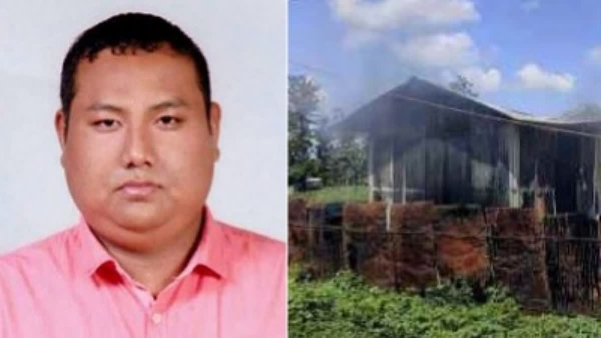 Mob torches Manipur ministers pvt godown
