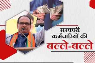 4 percent dearness allowance increased in MP