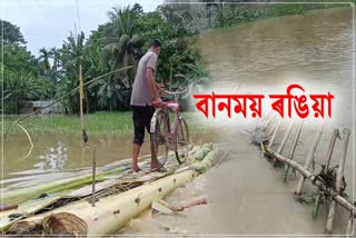 Flood at Rangia