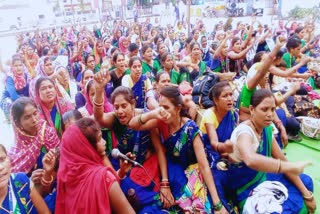 Dhamtari Protest News