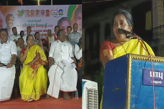 BJP general meeting near Kumbakonam Vanathi Srinivasan said bribery and corruption in all sectors in Tamil Nadu