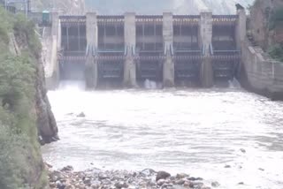water level of Beas river increased in mandi