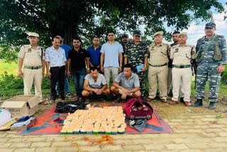 illegal drugs seized at khatkhati