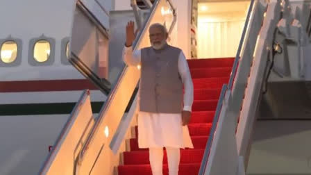 PM MODI CONCLUDES US STATE VISIT EMPLANES FOR EGYPT